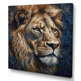 Majestic Lion III - Animals Canvas Wall Art