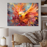 Tropical Parrot I - Animals Canvas Wall Art