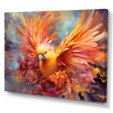 Tropical Parrot I - Animals Canvas Wall Art