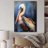 Majestic Pelican II - Animals Canvas Wall Art