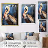 Majestic Pelican II - Animals Canvas Wall Art