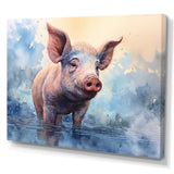 Sweet Piglets - Pig Canvas Wall Art