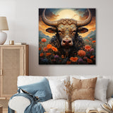 Buffalo At Sunrise - Buffalo Wall Decor