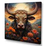 Buffalo At Sunrise - Buffalo Wall Decor