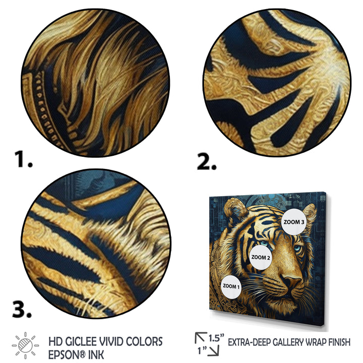 Fierce Tiger - Tiger Wall Art Prints