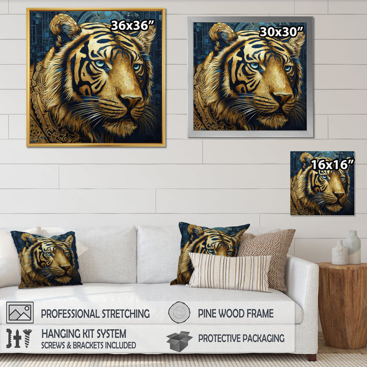 Fierce Tiger - Tiger Wall Art Prints