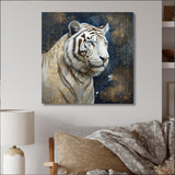 Majestic White Tiger - Tiger Wall Art Prints