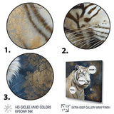 Majestic White Tiger - Tiger Wall Art Prints
