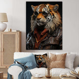 Stylish Tiger II - Animals Canvas Wall Art