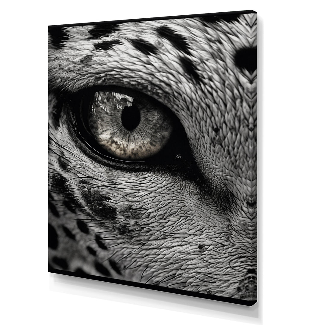 Fierce Tiger Eye - Tiger Framed Canvas Art
