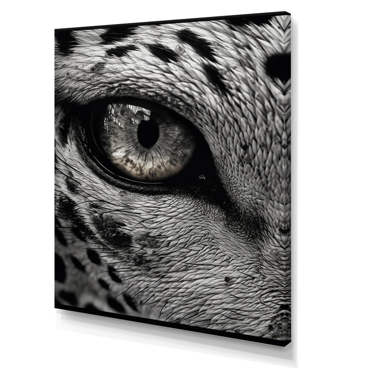 Fierce Tiger Eye - Tiger Framed Canvas Art
