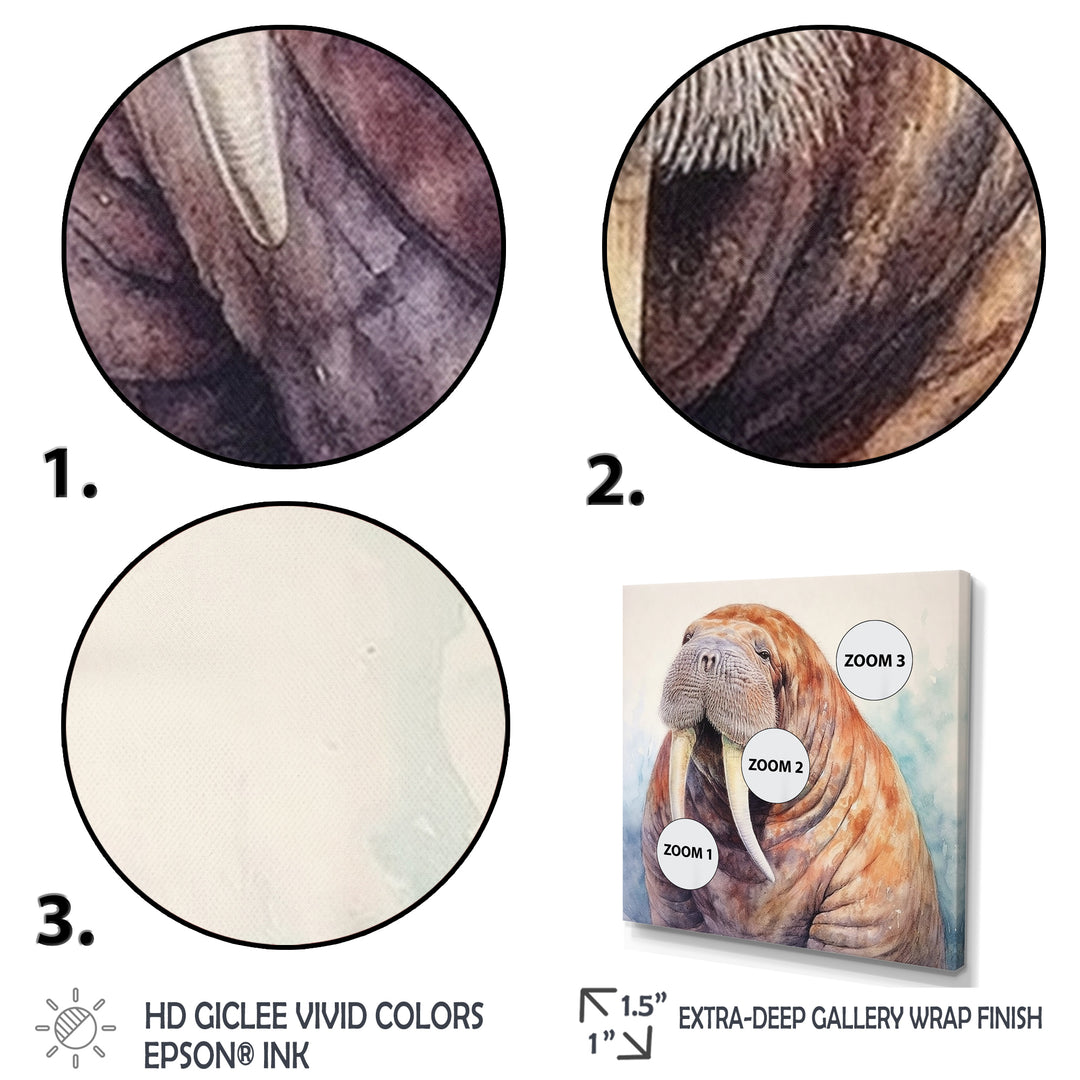 Wild Walrus - Walrus Bedroom Wall Art