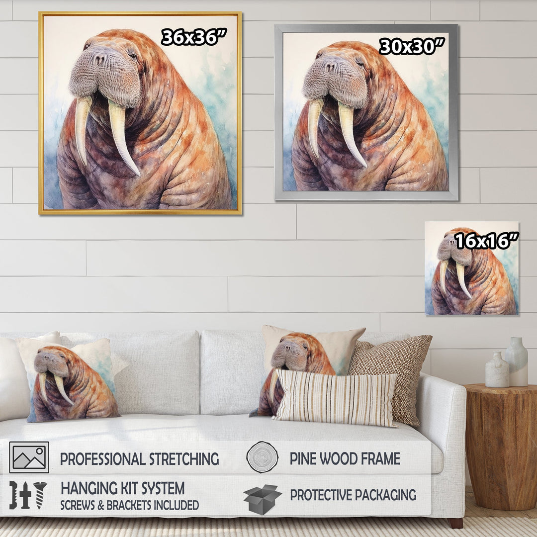 Wild Walrus - Walrus Bedroom Wall Art