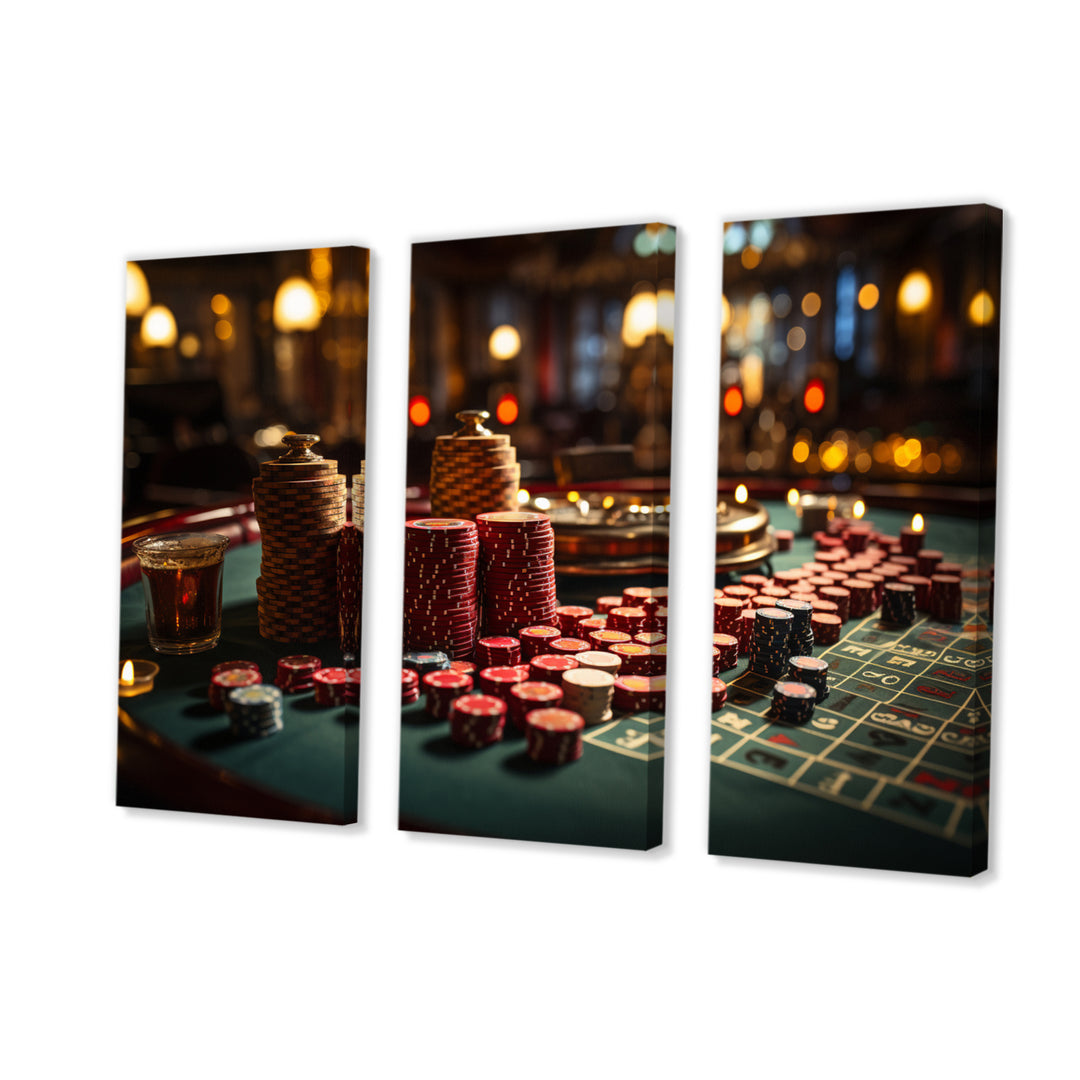 Casino Royale Blackjack I - Multi-Panels