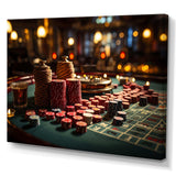 Casino Royale Blackjack I - Fashion Canvas Wall Art