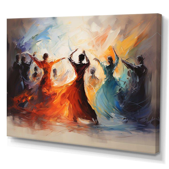 Soulful Dancing I - Fashion Canvas Wall Art