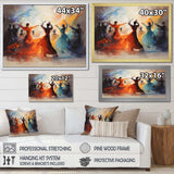 Soulful Dancing I - Fashion Canvas Wall Art