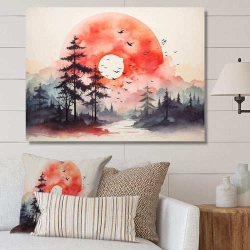 Tranquil Nature I - Landscapes Canvas Wall Art