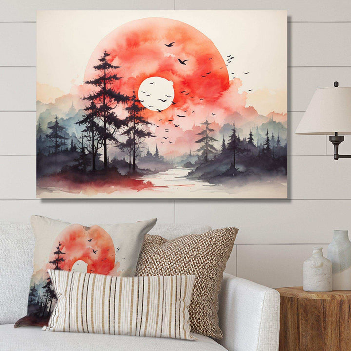 Tranquil Nature I - Landscapes Canvas Wall Art
