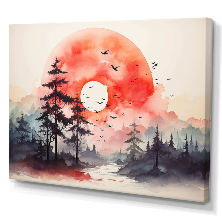 Tranquil Nature I - Landscapes Canvas Wall Art