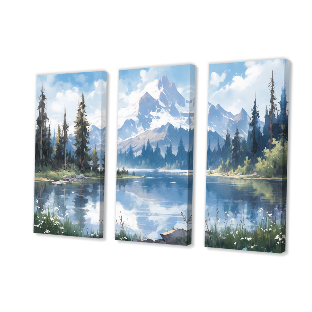 Mountain View Bliss III - Multi-Panels