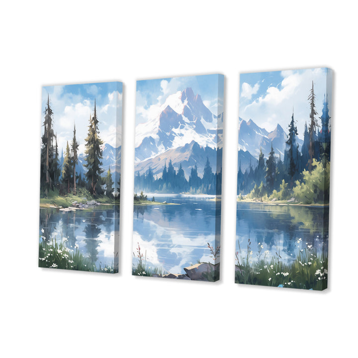 Mountain View Bliss III - Multi-Panels