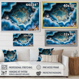 Geode Gems I - Landscapes Canvas Wall Art