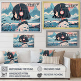 Female Anime Character IV - Fashion Canvas Wall Art