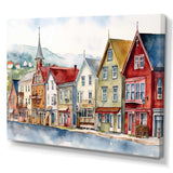 Newfoundland Coastal Vintage II - Landscapes Canvas Wall Art