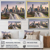 Houston Texas Skyline - Landscapes Canvas Wall Art