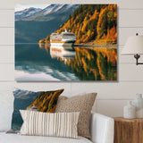 Breathtaking Cruise In Alaska - Landscapes Canvas Wall Art