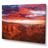 Grand Canyon West Of Arizona I - Landscapes Canvas Wall Art