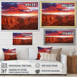 Grand Canyon West Of Arizona I - Landscapes Canvas Wall Art