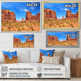 Arizona Sonoran Serenade Desert I - Landscapes Canvas Wall Art