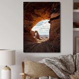 Arizona Canyon Arch National Park II - Landscapes Canvas Wall Art