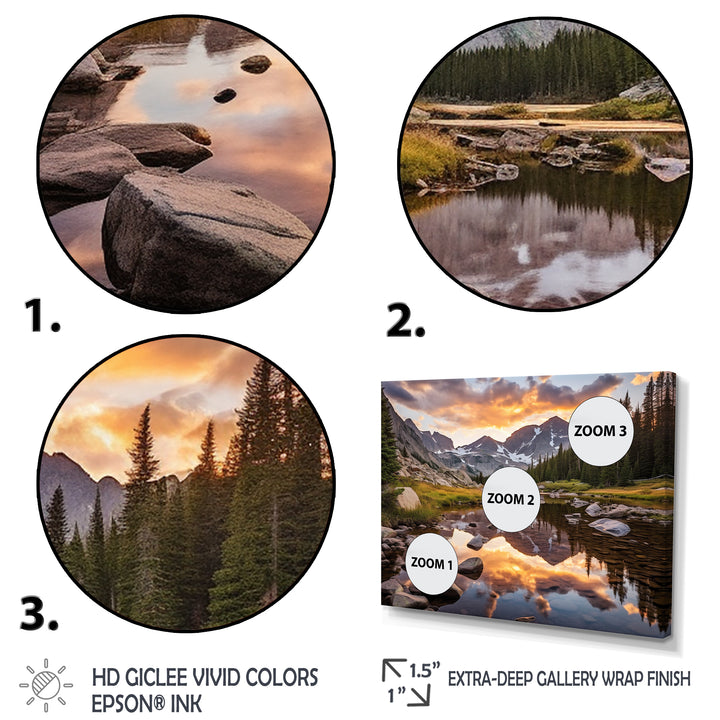 Colorado Mountain Senerity III - Multi-Panels