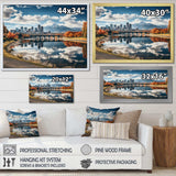 Denver The Majesty Of The Rocky Mountains I - Cityscapes Canvas Wall Art