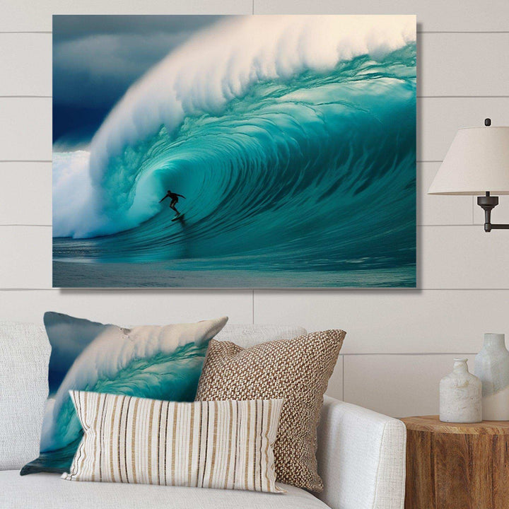 Hawaiian Waves Surf Dream I - Landscapes Canvas Wall Art