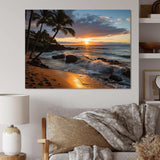 Aloha Tropical Dreamscape I - Cityscapes Canvas Wall Art