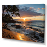 Aloha Tropical Dreamscape I - Cityscapes Canvas Wall Art