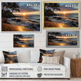 Aloha Tropical Dreamscape I - Cityscapes Canvas Wall Art