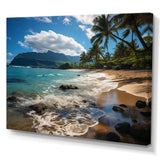 Aloha Tropical Dreamscape II - Cityscapes Canvas Wall Art