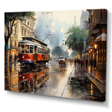 New Orleans Cityscape Comes Alive At Night II - Cityscapes Canvas Wall Art