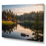 South Dakota Custer State Park Serenity I - Landscapes Canvas Wall Art