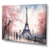 Eiffel Tower Masterpiece I - Landscapes Canvas Wall Art