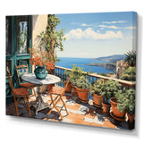 La Dolce Italian Coast I - Landscapes Canvas Wall Art