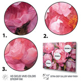 Pink Peony Perfection I - Floral Canvas Wall Art