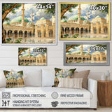 The Prophets Mosque Religious I - Spiritual Canvas Wall Art