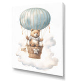 Nursery Bear Cub Kids Dreams I - Animals Canvas Wall Art