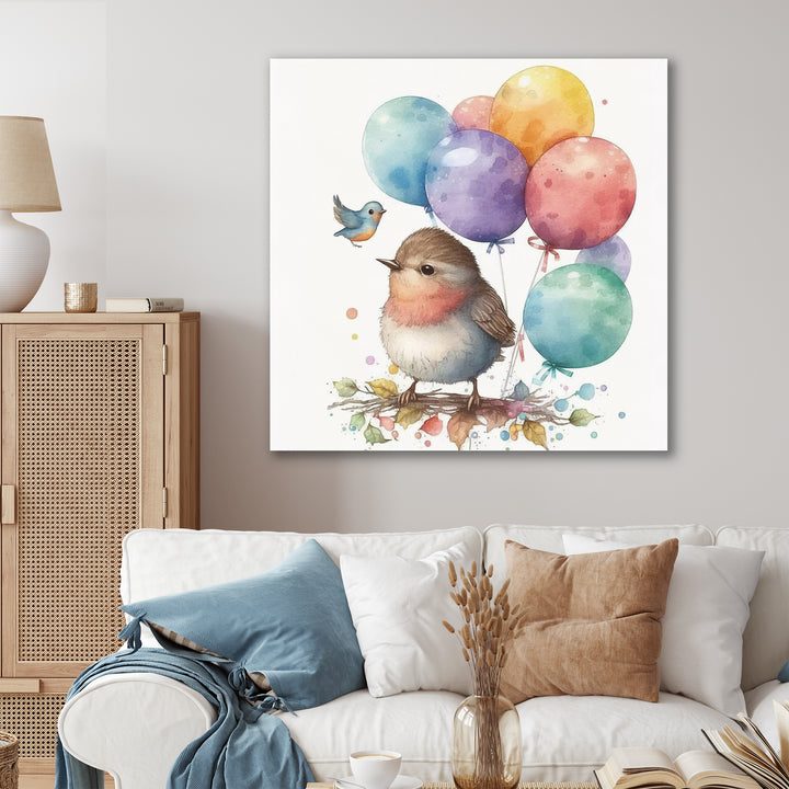 Nursery Birds Kids Dreams - Bird Wall Art Prints